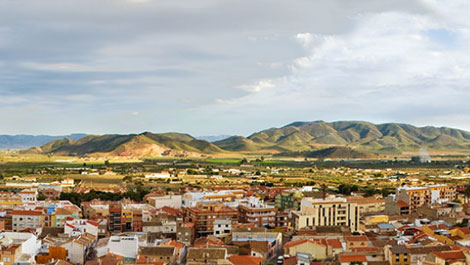 Mirador del Medina Nogalte en Puerto Lumbreras Mirador del Medina Nogalte en Puerto Lumbreras