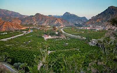 El Valle de Ricote, un para�so natural