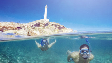 Lugares para hacer snorkel Lugares para hacer snorkel