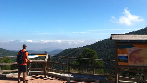 Mirador del Collado Bermejo en Totana Mirador del Collado Bermejo en Totana