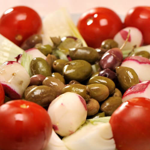 Was kann man hier einkaufen oder essen?