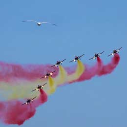 LA PATRULLA  DEL CIELO