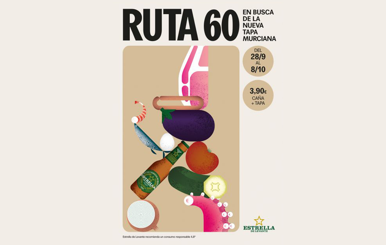 Estrella de Levante celebra 60 aos de vida con una ruta especial para encontrar  la Tapa ms murciana.