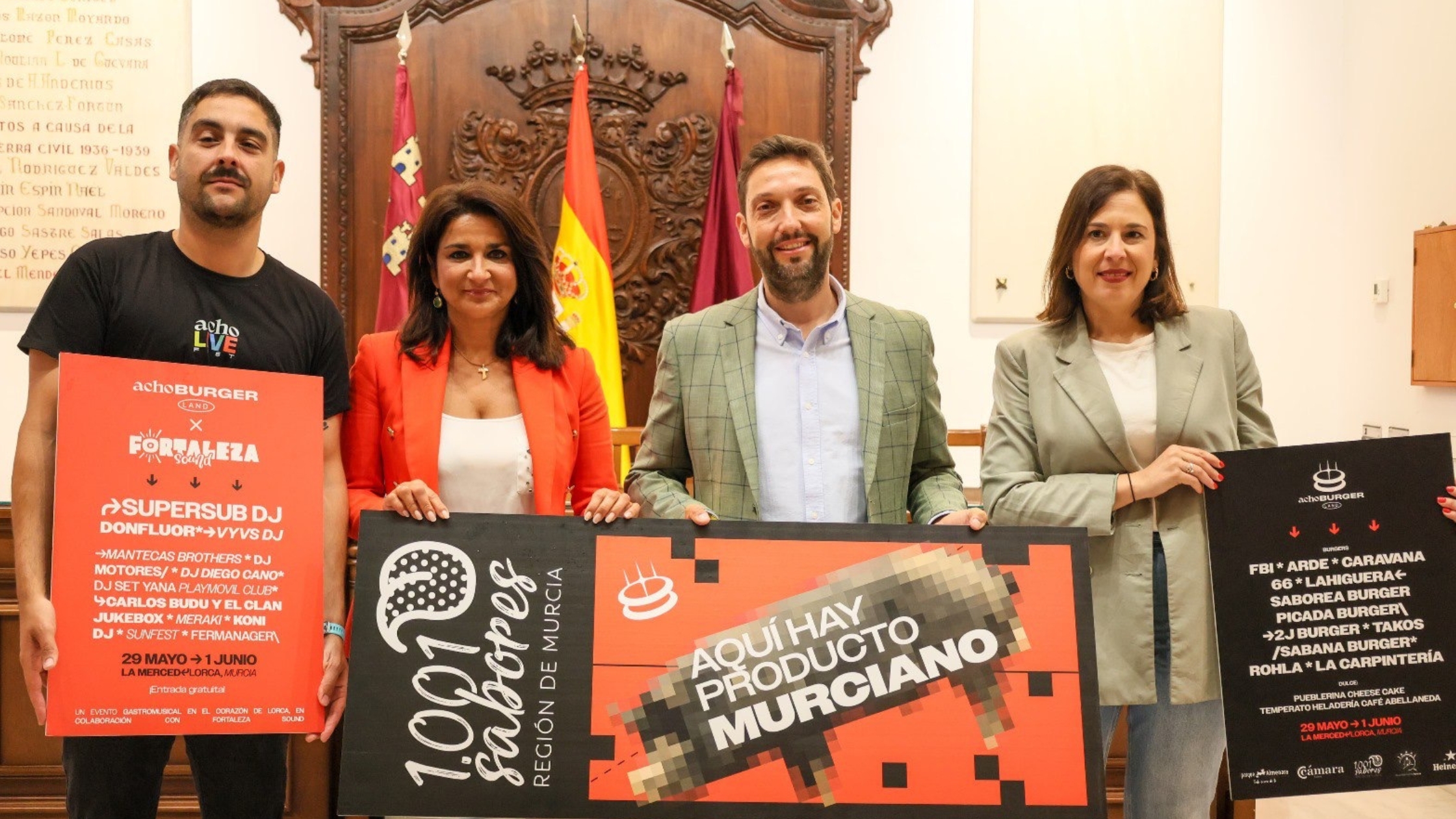ACHO BURGUER LAND, EL FESTIVAL QUE COMBINA BURGERS Y MSICA, ATERRIZA EN LORCA