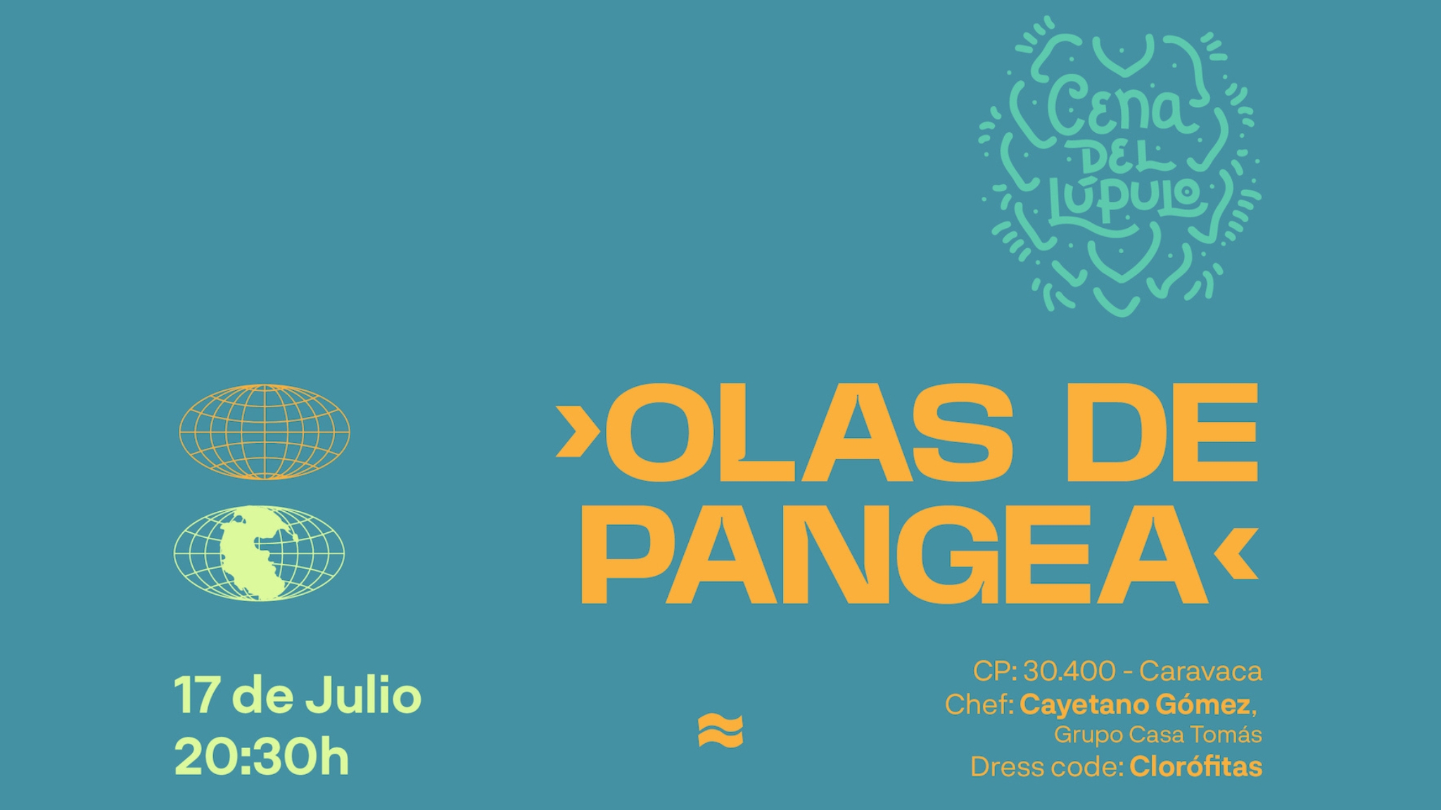 Olas de Pangea: la cena clandestina de autor que corona la Semana del Lpulo en Caravaca