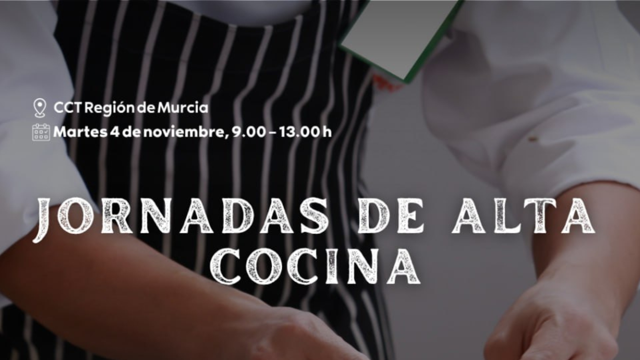 Aprendizaje en sala y cocina: el CCT programa 16 horas de alta cocina