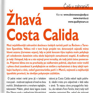 Zhavá Costa Calida - Krasy Ceska Zhavá Costa Calida - Krasy Ceska