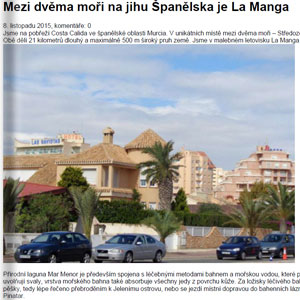 Mezi dvema mori na jihu ¦panelska je La Manga - FamilyFreshNews.cz Mezi dvema mori na jihu ¦panelska je La Manga - FamilyFreshNews.cz