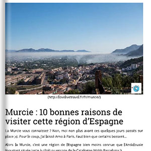 Murcia: 10 bonnes raisons de visiter cette région dEspagne - lovelivetravel.fr Murcia: 10 bonnes raisons de visiter cette région dEspagne - lovelivetravel.fr