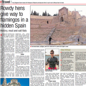 Rowdy hens give way to flamingos in a hidden Spain - The Gazette Rowdy hens give way to flamingos in a hidden Spain - The Gazette