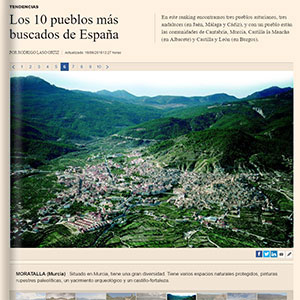 Los 10 pueblos más buscados de España. Expansión.com Los 10 pueblos más buscados de España. Expansión.com