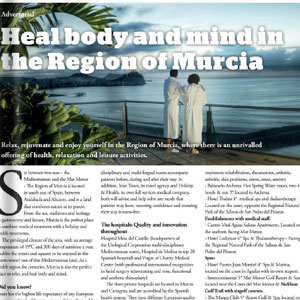 Heal body and mind in the Region of Murcia - The Patients' Guide to Treatment Abroad Heal body and mind in the Region of Murcia - The Patients' Guide to Treatment Abroad