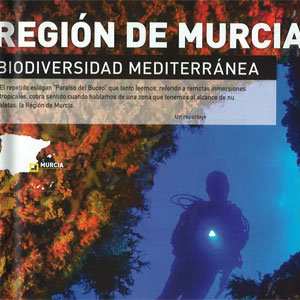 Región de Murcia. Biodiversidad mediterránea - buceadores
