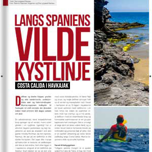 LANGS SPANIENS VILDE - COSTA CALIDA I HAVKAJAK LANGS SPANIENS VILDE - COSTA CALIDA I HAVKAJAK