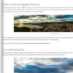 Postcards from Águilas, Murcia - molloryontravel.com Postcards from Águilas, Murcia - molloryontravel.com