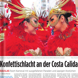 Konfettischlacht an der Costa Calida-Reise Journal Konfettischlacht an der Costa Calida-Reise Journal