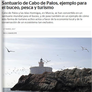 Santuario de Cabo de Palos, ejemplo para el buceo, pesca y turismo-EFETUR Santuario de Cabo de Palos, ejemplo para el buceo, pesca y turismo-EFETUR