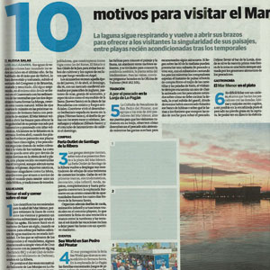 10 motivos para visitar el Mar Menor en Semana Santa-La Verdad