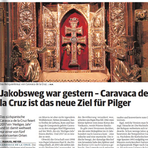 Jacobsweg war gestern Caravaca de la cruz ist das neue Ziel für PilgerSur Deutsche ausgabe
