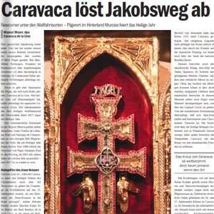 Caravaca löst Jakobweg ab-Costa Cálida Nachrichten