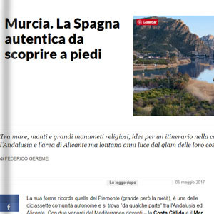 Murcia. La spagna autentica da scoprire a piedi-repubblica Murcia. La spagna autentica da scoprire a piedi-repubblica