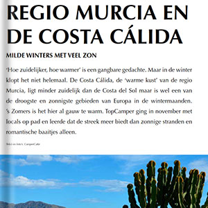 Regio Murcia en De Costa Cálida-Top Camper Regio Murcia en De Costa Cálida-Top Camper