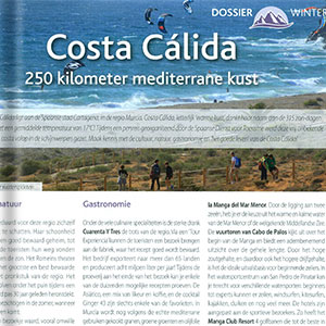 Costa cálida. 250 kilometer mediterranean kust Costa cálida. 250 kilometer mediterranean kust