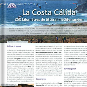 La Costa Cálida. 250 kilomètres de littoral méditerranéen. Travel Manager FR