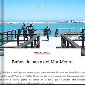 Baños barro del Mar Menor-Viaje al atardecer Baños barro del Mar Menor-Viaje al atardecer