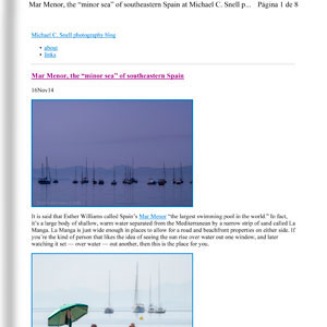 Mar Menor + IC (Michael Snell) Mar Menor + IC (Michael Snell)