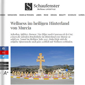 Wellness im heiligen Himterland von Murcia - Schaufenster Wellness im heiligen Himterland von Murcia - Schaufenster