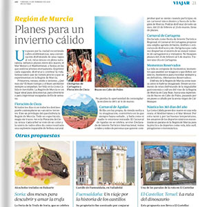 Región de Murcia, planes para un invierno cálido - ABC Viajar Región de Murcia, planes para un invierno cálido - ABC Viajar