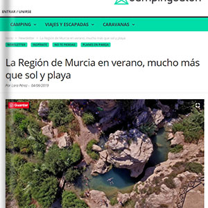 La Regin de Murcia en verano, mucho ms que sol y playa - campingsalon