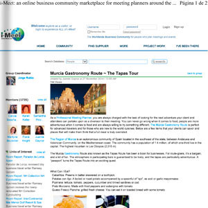 Murcia Gastronomy (Juanita Gaymor) Murcia Gastronomy (Juanita Gaymor)