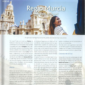 Regio Murcia ook veel cultuur! - TRAVEL MAGAZINE Regio Murcia ook veel cultuur! - TRAVEL MAGAZINE