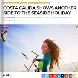 Costa Cálida shows another side to the seaside holiday-Chelsea monthly Costa Cálida shows another side to the seaside holiday-Chelsea monthly