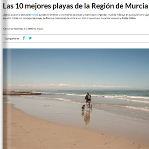 Mejores playas de Murcia ¿ 100sitiosquever.com Mejores playas de Murcia ¿ 100sitiosquever.com
