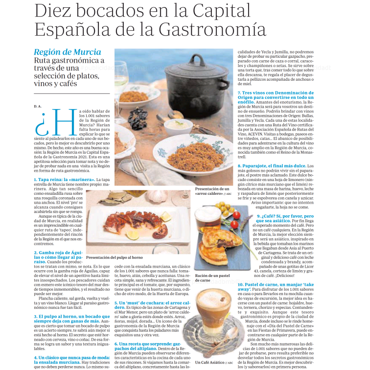 Diez bocados en la Capital Española de la Gastronomía - ABC Viajar Diez bocados en la Capital Española de la Gastronomía - ABC Viajar