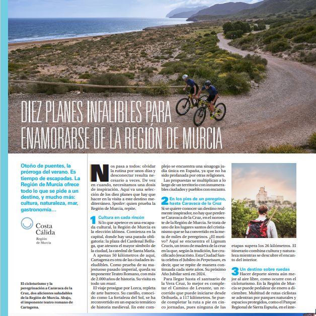 Diez planes infalibles para enamorarse de la Región de Murcia - El Viajero - El País Diez planes infalibles para enamorarse de la Región de Murcia - El Viajero - El País