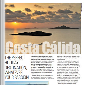 Costa Cálida. The perfect holiday destination - Select Traveller Costa Cálida. The perfect holiday destination - Select Traveller