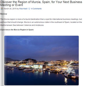 Discover the Region of Murcia, Spain - Business Travel Destinations