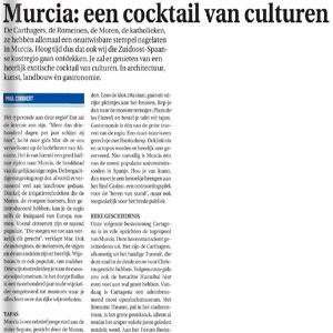 Murcia: een cocktail van culturen - auxipress.be