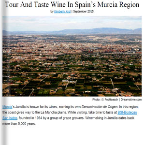 Tour and Taste Wine In Spain's Murcia Region - globaltravelrusia.com
