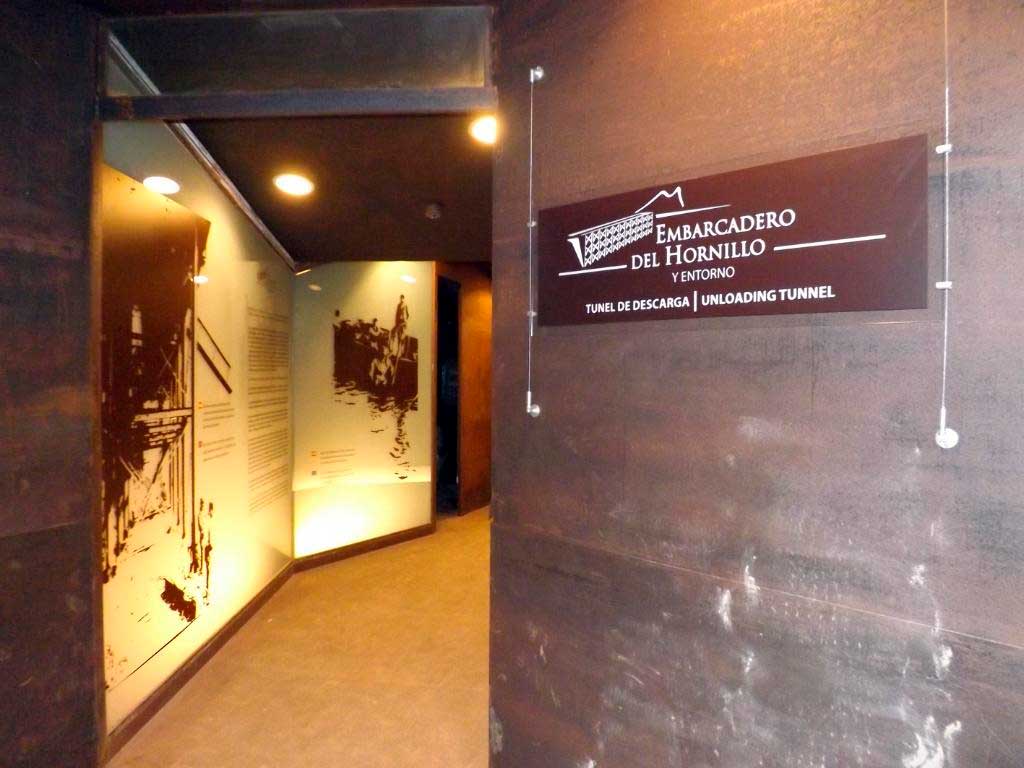 T�NEL DE DESCARGA MUSEALIZADO DEL EMBARCADERO DEL HORNILLO