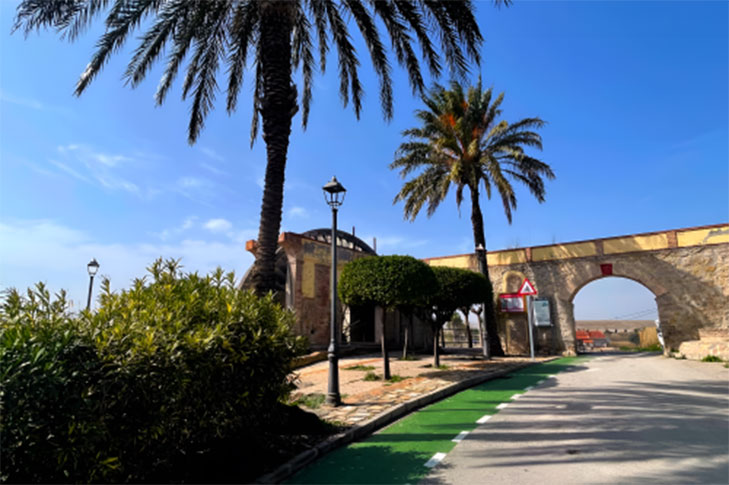 Itinerario peatonal y ciclista de Lorqu� a Los Palacios